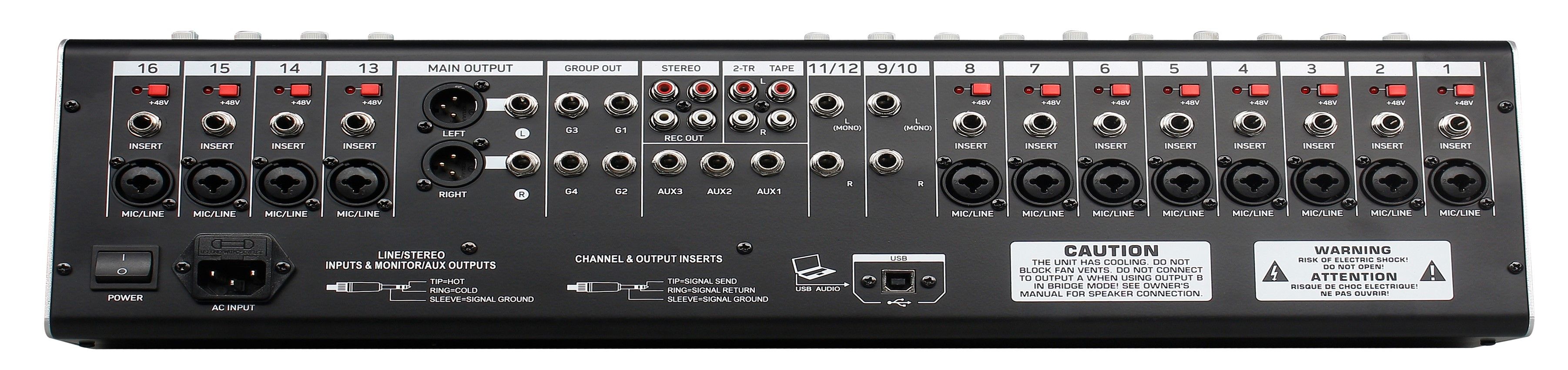 12CH وحدة تحكم احترافية خلاط 48 فولت Fantasy Power Dj Performance Mixer Console