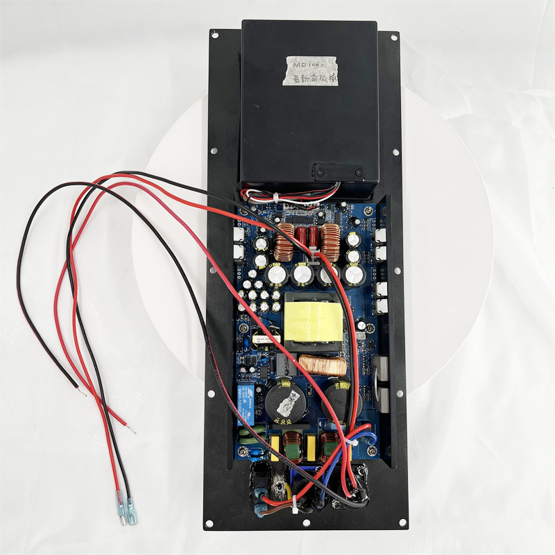 MD800 2 قناة Dsp وحدة مضخم الدائرة المتقدمة من الفئة D 3.82 كجم قوة سوداء قوية لمضخم الصوت
